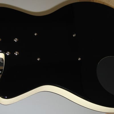 Danelectro '56 U2 Semi-Hollowbody Electric Guitar 2023 - Black image 9
