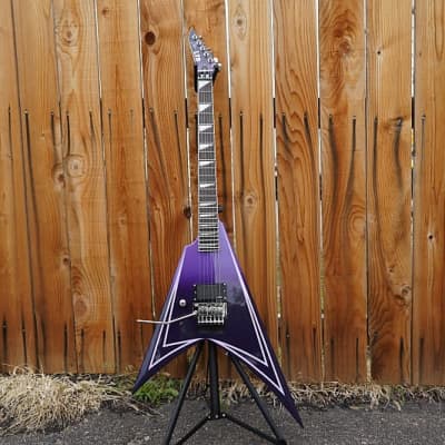 ESP LTD  SIGNATURE SERIES Alexi Hexed Purple Fade w/Pinstripe Left Handed 6-String Guitar image 2