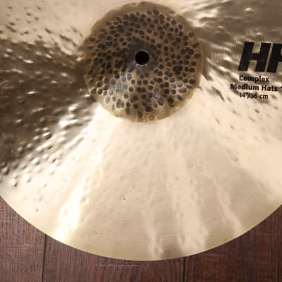 Sabian 14" HHX Complex Medium Hi-Hat Cymbals image 3