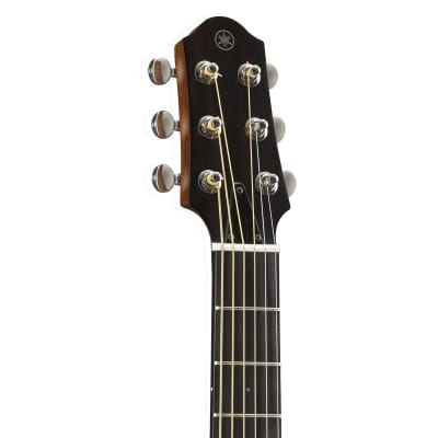 Yamaha SLG200S Steel String Silent Guitar (Trans Black)(New) image 3