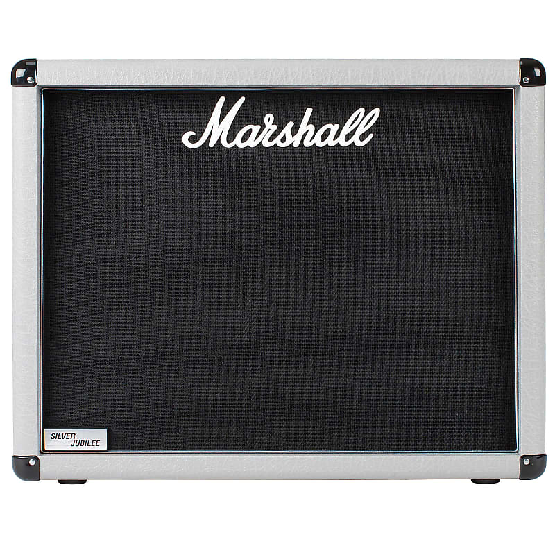 Marshall	Studio Jubilee 2536  "Silver Jubilee" 140-Watt 2x12" Guitar Speaker Cabinet image 1