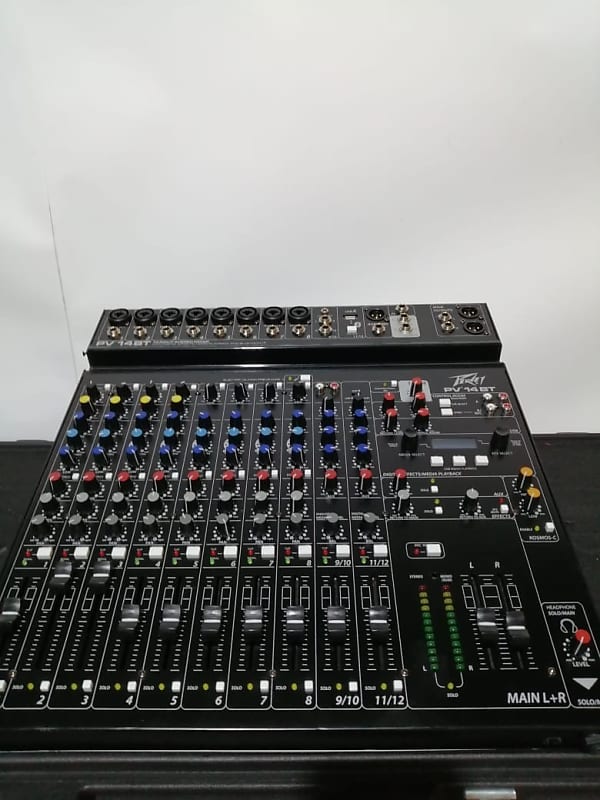 Peavey PV 14 BT - 14 Channel Mixer with Bluetooth and Effects