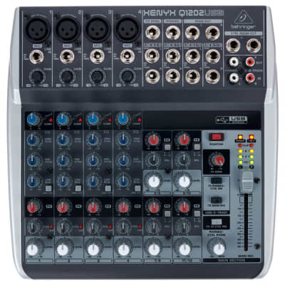 Behringer Xenyx Q1202USB 12-Input Mixer with USB Interface image 5