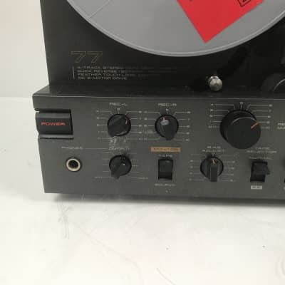 Akai GX-77 Reel-to-Reel Tape Deck Recorder Black image 7