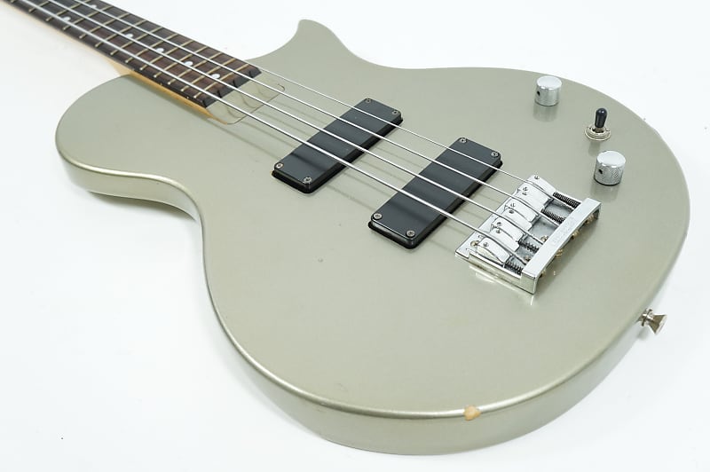 Burny LSB-48 SILVER LP Shape Bass Fernandes | Reverb