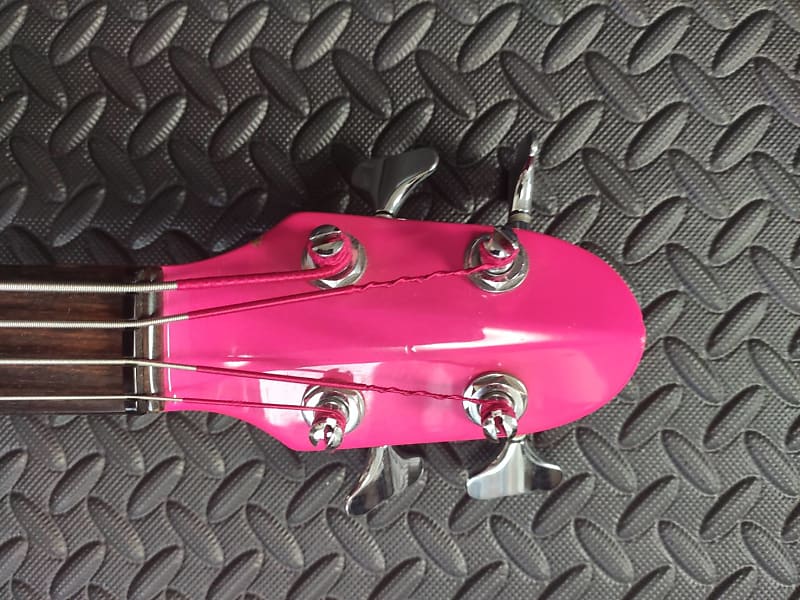 Very Rare Yamaha Motion Bass MB-III MB-3 early 1986 - Neon Pink - MIJ Japan  !