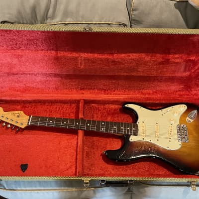 Custom Built ‘62 Stratocaster Relic Nitro Alder 3 Tone Sunburst Fender Rosewood Neck Rene Martinez Texas Strat Pickups image 22