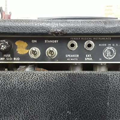 Fender Bandmaster Reverb TFL5005D 1968 black image 11