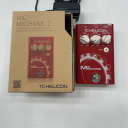 TC Helicon Mic Mechanic 2 Pitch Correction Echo Reverb Vocal Effect Pedal + PSU