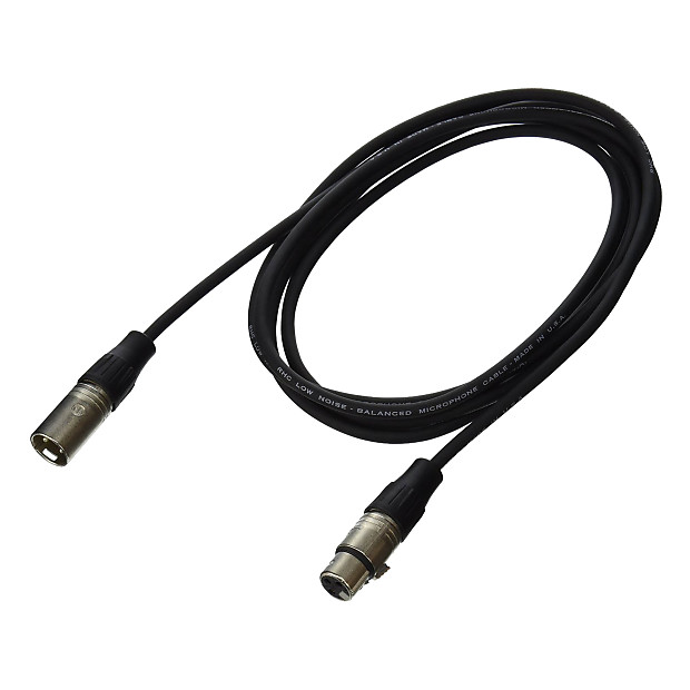 RapCo N1M1-10 Neutrik XLR Microphone Cable - 10' image 1