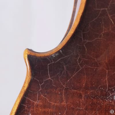 Anonymous German Violin - Possible Widhalm School - 19th Century - LOB: 358 mm - w/ Neck Graft image 20