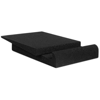  Sound Addicted - Studio Monitor Isolation Pads for 5 Inch  Monitors, Pair of Two High Density Acoustic Foam which Fits most Speaker  Stands