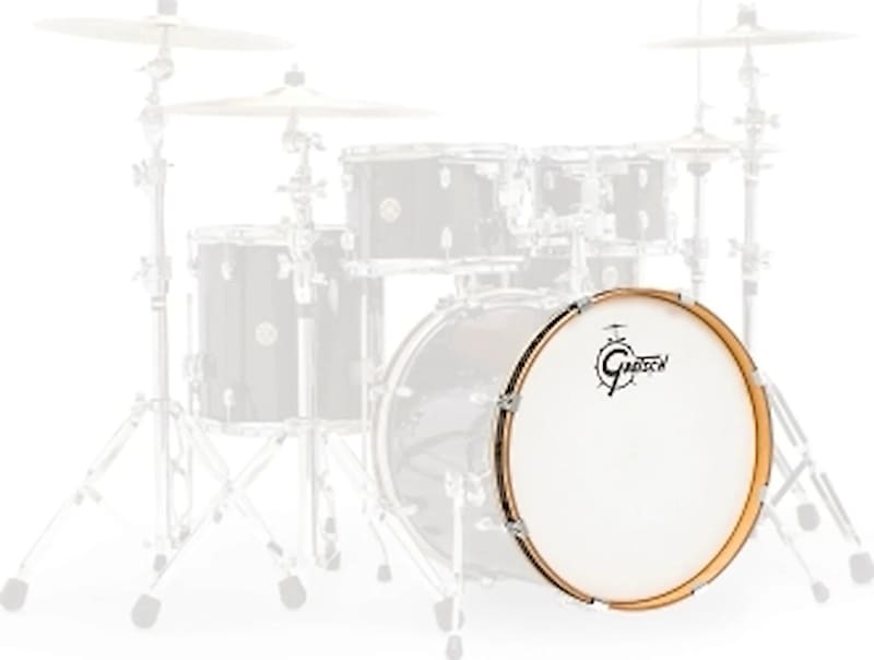 Gretsch Catalina Maple 18" Bass Drum Hoop Black Brass Reverb