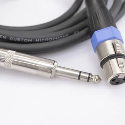 1 Mogami & 1 Belden 10' TRS - XLR Female Microphone Mic Cable #43292 image 5