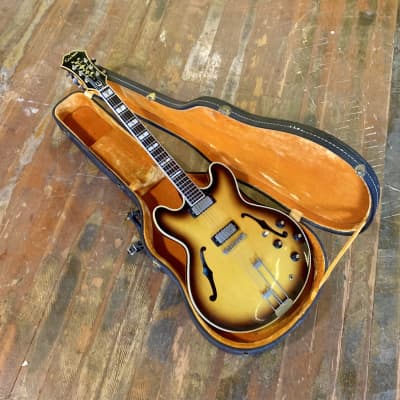 Epiphone Sheraton c 1966 Sunburst original vintage USA Kalamazoo Gibson for sale