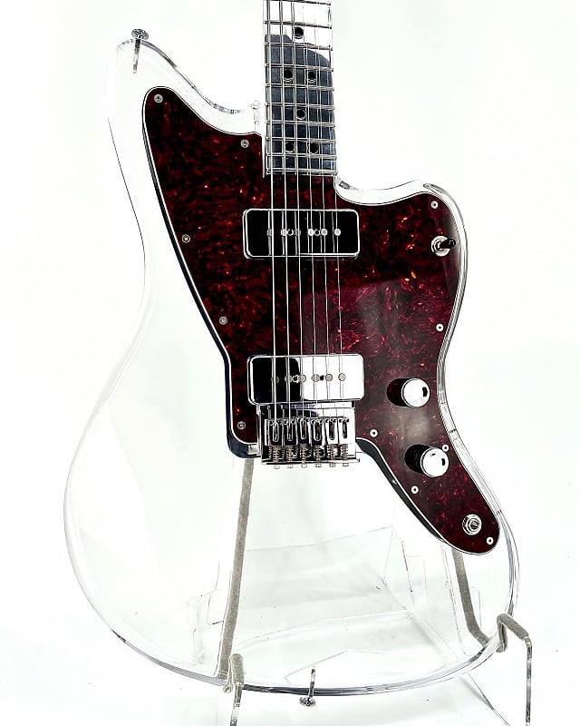 Electrical Guitar Company Series 5 2022 Acrylic / Clear & Polished, Tortoise, Chrome image 1