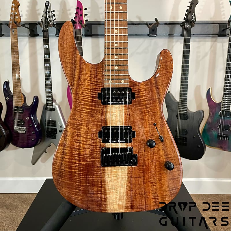 Charvel USA Custom Shop Special Edition DK24 Electric Guitar w/ Case-Natural image 1
