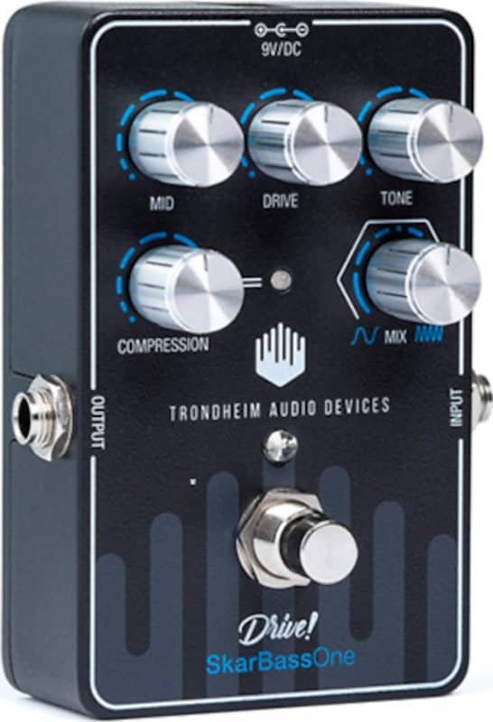 Trondheim Audio SkarBassOne Preamp/Distortion/Compressor Bass Effects Pedal