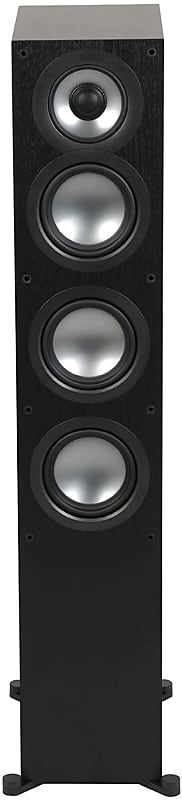 ELAC Uni-Fi 2.0 3-Way 5 1/4” Floorstanding Speaker, Black image 1