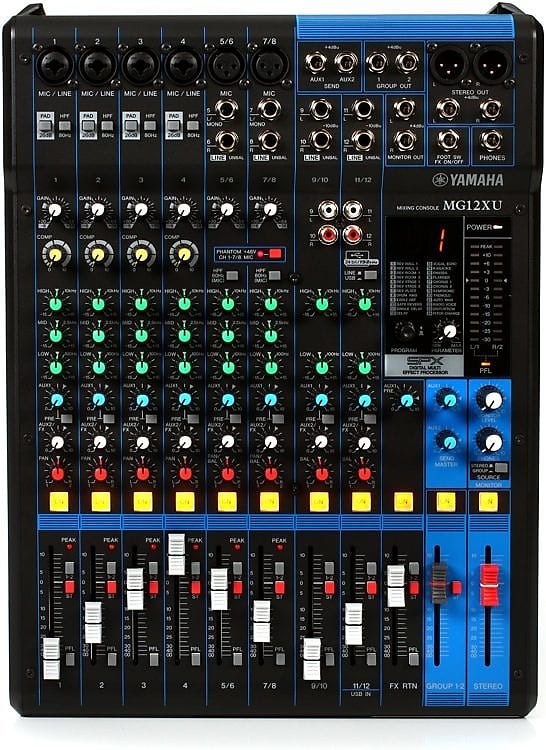 Yamaha MG12XU Mixer with USB and Effects image 1