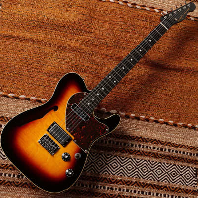 K.Nyui Custom Guitars KN-TE Thinline w/Lollar CC P.U & Imperial HB #1745 - Custom 2TB image 1
