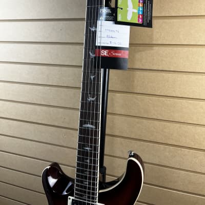PRS SE Standard 24-08 Left-handed Electric Guitar - Tobacco Sunburst w/Gig Bag & PLEK*D #525 image 5