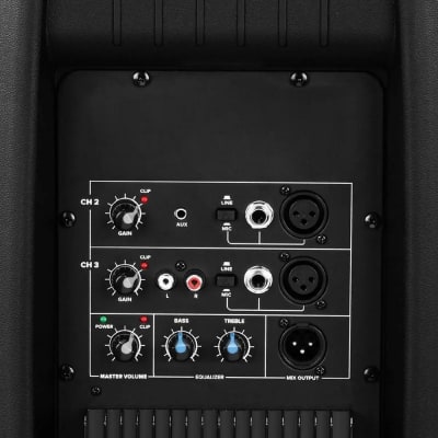 Gemini AS-2115P 15" Active Loudspeaker - Black image 4