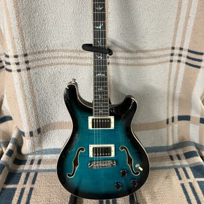 PRS SE Hollowbody II Piezo 2020 - Present - Peacock Blue image 2
