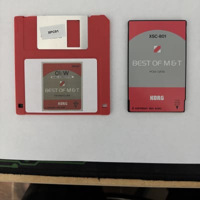 Korg 01/W PCM Data Card Best of M&T