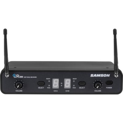 Samson Audio Concert 288 SWC288HQ6 Dual-Handheld 16-Channel True Diversity Wireless System 140659 809164213178 image 4