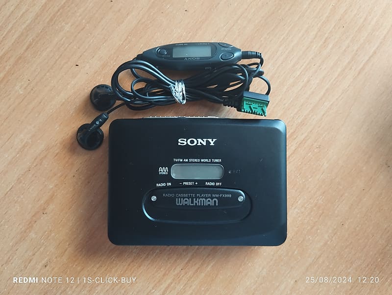 Sony WM FX 999 2005 - Sony Walkman radio Cassette player WM-FX 999
