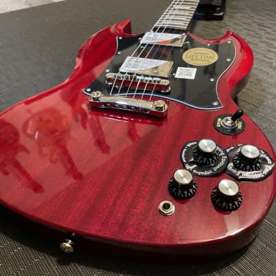 Epiphone Limited Edition 1966 G-400 Pro SG - Cherry image 12