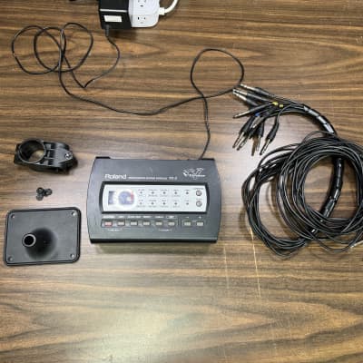 Roland TD-3 V-Drum Sound Module w/Mount, Clamp, & 9 Channel TRS Snake - CU48985