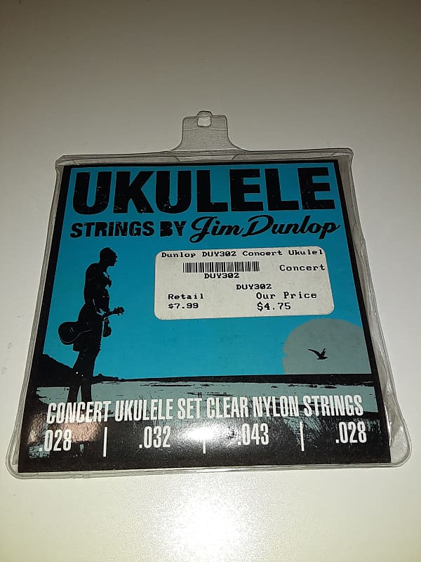 Dunlop DUY302 Concert Ukulele String Set image 1