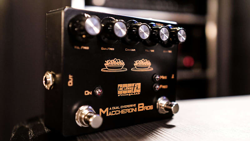 TEFI Vintage Lab Maccheroni Bros "Black series" 2020 Matt Black image 1