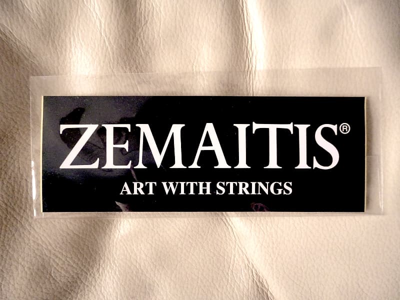 Zemaitis Sticker. Rare! Reverb UK