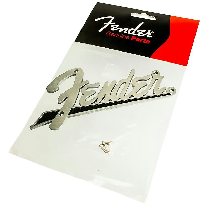 Fender 099-4095-000 '60s Style Flat Amp Logo image 2