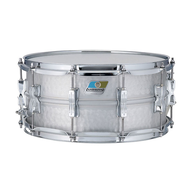 Immagine Ludwig LM405K Acrolite Hammered 6.5x14" Aluminum Snare - 1