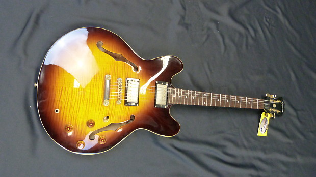 Epiphone Dot Deluxe Flame Maple Top Limited Edition 2002