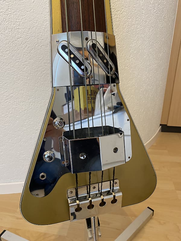 Framus / Triumph Electric Upright Bass 60s/70s Gold Reverb