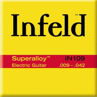 Thomastik Infeld IN109 Superalloy Infeld Electric Guitar Strings 9-42 image 1