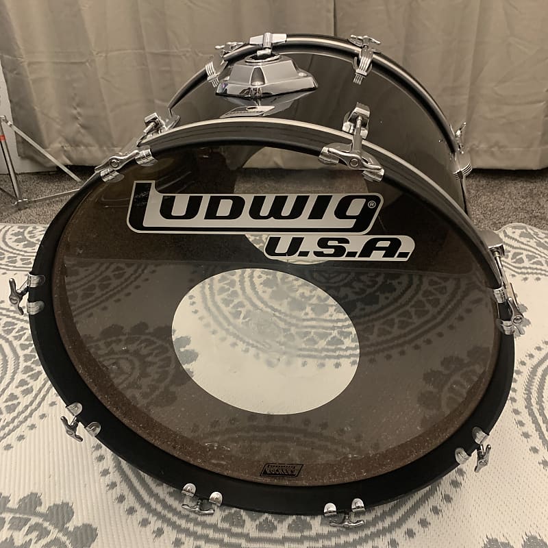 22” Ludwig Rocker II - Black image 1