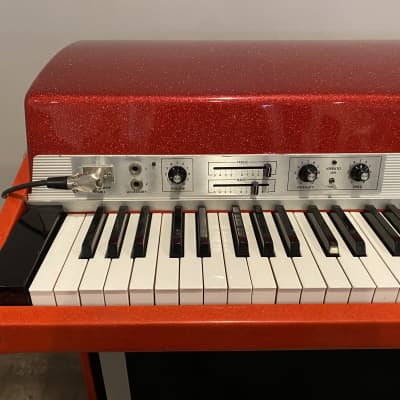 Custom Red Sparkle Rhodes Suitcase Piano image 2