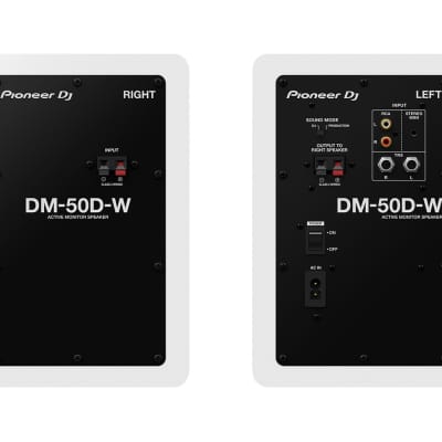 Pioneer DM-50D Studio Monitor Pair (White) Bild 3