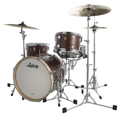 Ludwig Pre-Order Legacy Vintage Mahogany Downbeat 14x20_8x12_14x14 Drums Set Special Order | Authorized Dealer image 2