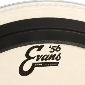 Evans EMAD Calftone Bass Drumhead - 18 inch image 2
