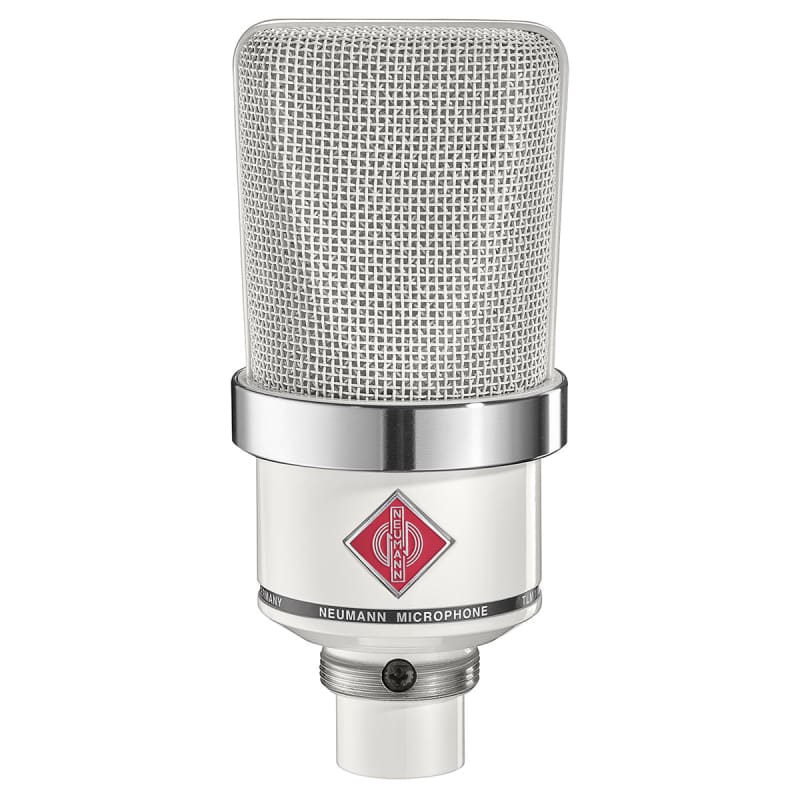 Neumann TLM 102 Studio Set - Cardioid Condenser Microphone Ideal for  Home/Professional Studio Instrument Vocal Podcast Twitch recording - Nickel