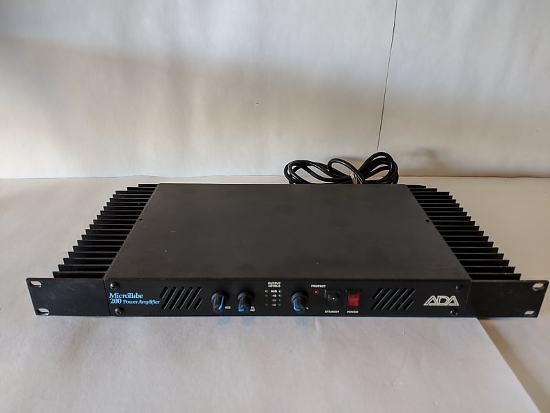 ADA MicroTube 200 Black 200 Watt Tube Power Amp Made In USA