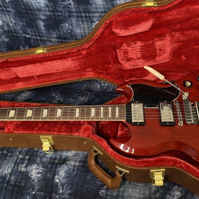 Brand NEW ! 2023 Gibson SG Standard '61 Maestro Vibrola - Vintage Cherry - 7.4 lbs - Authorized Dealer- In Stock! G02194 image 10