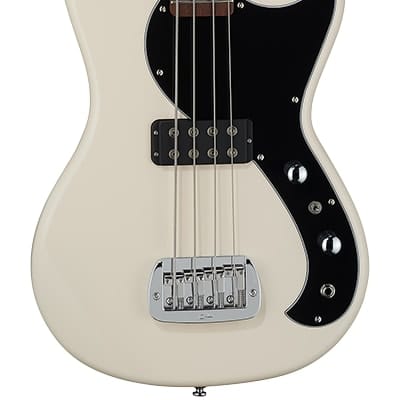 G&L Tribute Series Fallout Bass 2020s - Olympic White image 1